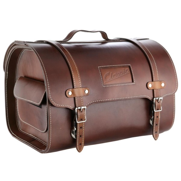 Leather case "Classic" for Vespa - brown