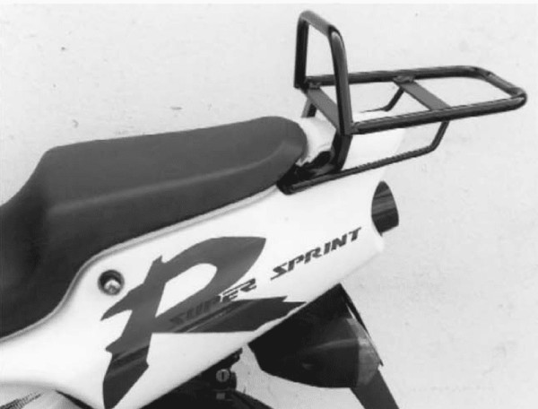 Tubular luggage rack top case carrier black for Honda NSR 125 (93-04) Hepco & Becker