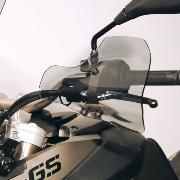 Hand protectors for BMW F 650 /800 GS (08-12), clear