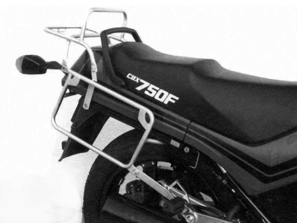 Tubular luggage rack top case carrier black for Honda CBX 750 F (84-86) Hepco & Becker