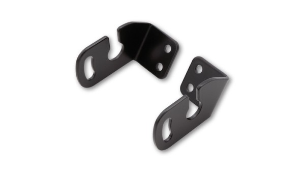 HIGHSIDER pro blinker adapter black original, for license plate holder, Aprilia/BMW/Triumph/Yamaha (Pa