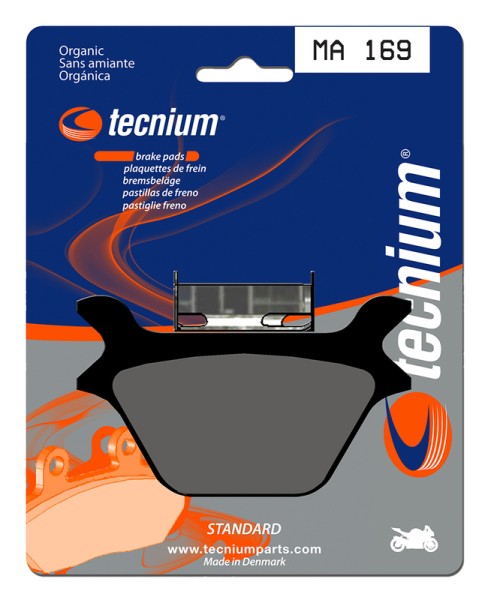 Tecnium Street Organic Brake Pads - MA169