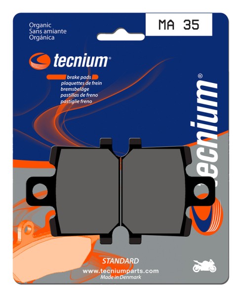 Tecnium Street Organic Brake Pads - MA35