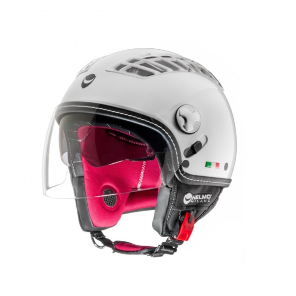 Helmo Milano Demi Jet, Turbine, pearl white