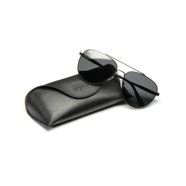 Aviator sunglasses black genuine Yamaha
