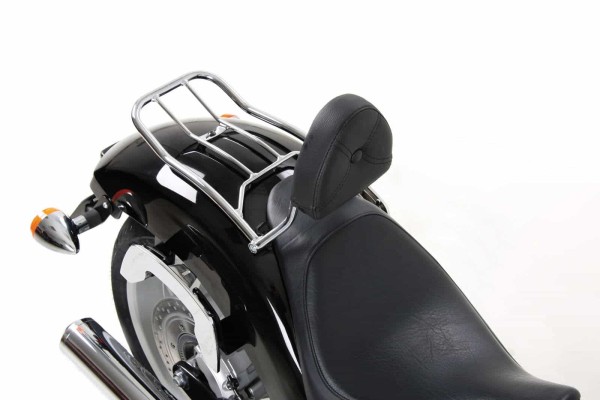 Solorack with backrest chrome for Honda VT 1300 CX Fury (10-16) Hepco & Becker