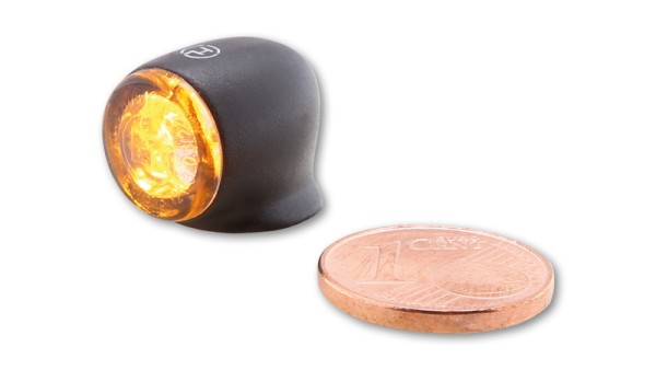 HIGHSIDER pro Proton Two LED rear light, brake light, blinker black/tinted 3in1, E-approved (pair)