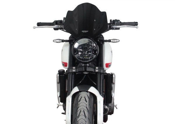 Sports screen MRA "NSPM" black for Triumph Trident 660 (21-)