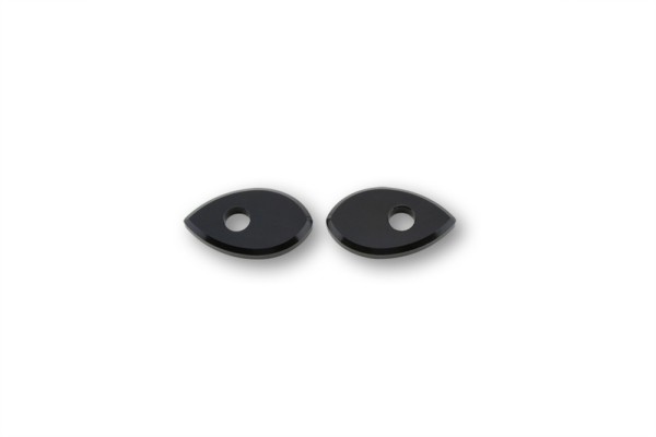 HIGHSIDER smart mounting plates Indy Spacer Black Aluminum, For Honda