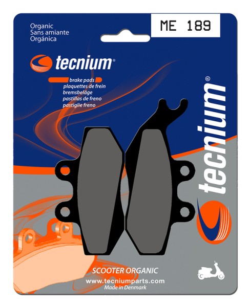 Tecnium Scooter Organic Brake Pads - ME189