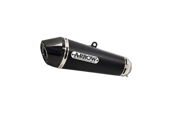 ARROW Auspuff DARK X-KONE für Kawasaki Z900 2017-2020, Edelstahl schwarz