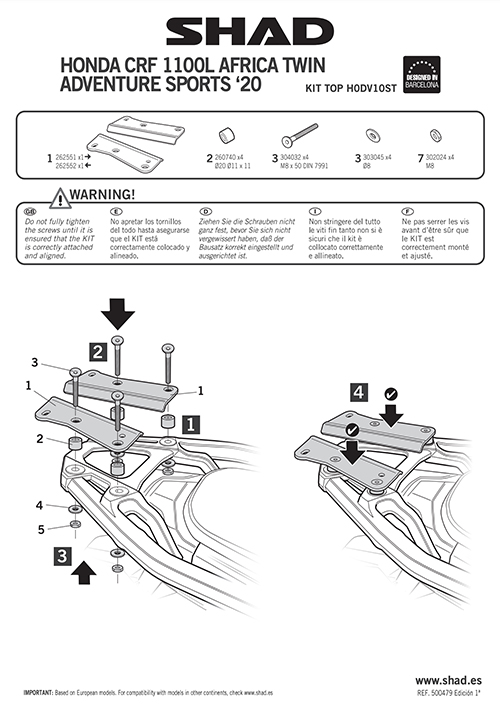 Shad-Topcasetra-ger-fu-r-Honda-CRF-1100-Africa-Twin-Adventure-Sports-Assembly-Instruction