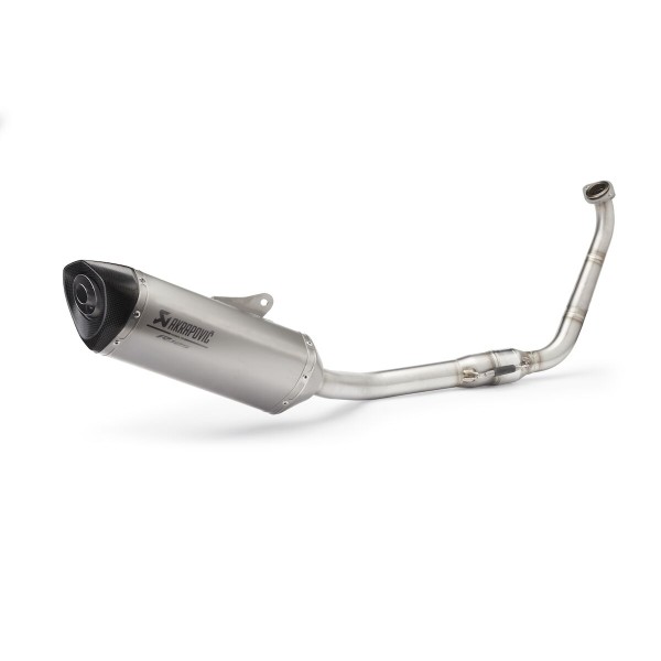 Complete system with titanium silencer for YZF R 125 (Bj.19-) Akrapovic
