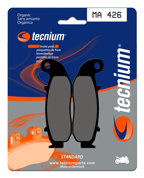 Tecnium Street Organic Brake Pads - MA426