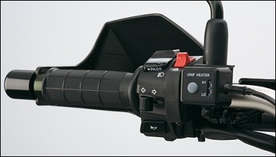Heated grips for Suzuki V-Strom 650 BJ. 2012-2016