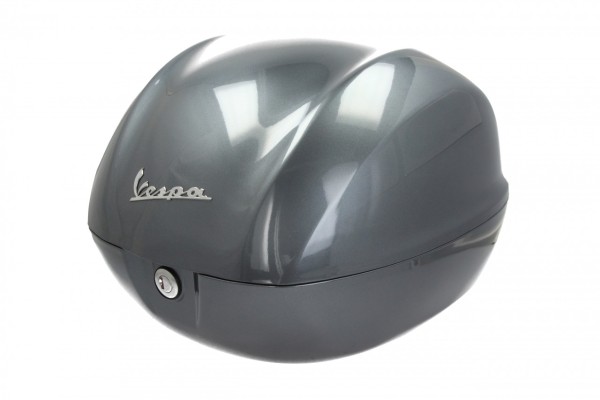 Vespa 32L Top Case, Glossy Gray G03, Without Backrest