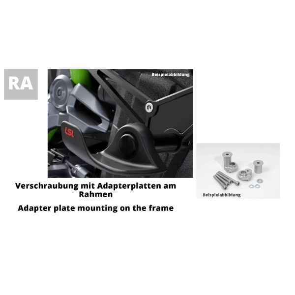 LSL SlideWing Befestigungskit für Triumph Tiger 800, 2011-