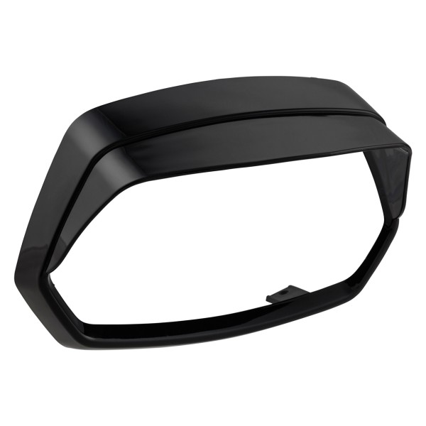 Lamp ring black glossy with lampshade for Vespa Sprint 50-150cc ('18-)
