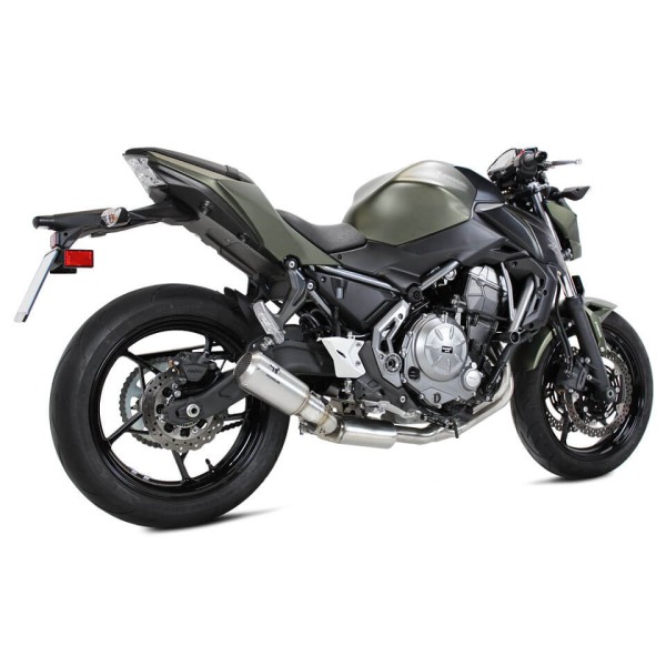 IXRACE MK2 complete system Kawasaki Z 650 /650 Ninja (17-19), stainless steel, E-approved, Euro4