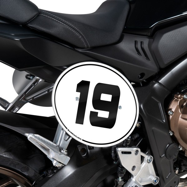 Number plate for Honda CB 650 R (19-) - Barracuda