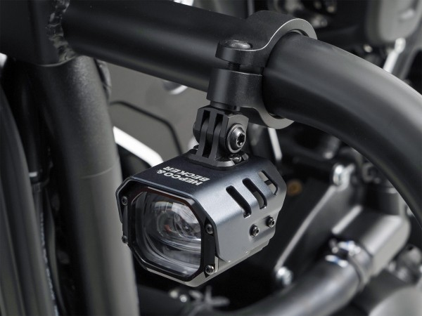 LED auxiliary headlight Nova incl. universal mounting for tube Ø25-32mm Hepco & Becker