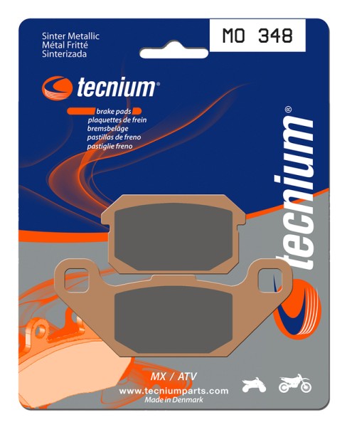 Tecnium MX/ATV sintered metal brake pads - MO348