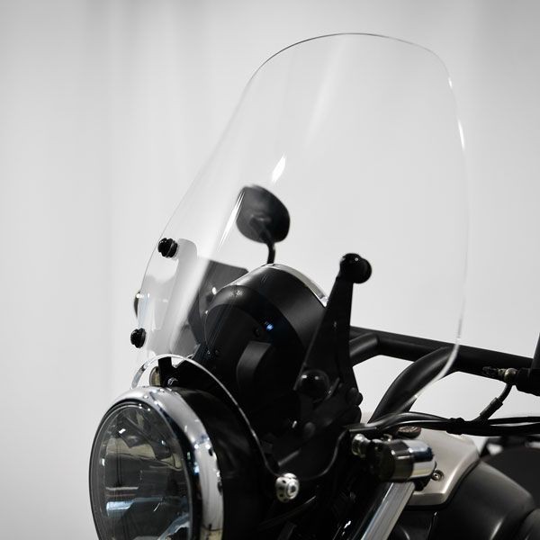 Medium-high windshield clear for Moto Guzzi Audace (17-20)