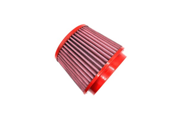BMC Universal-Sportluftfilter Konisch, 114 mm Durchmesser, 130 mm Länge, zentral, Metallkappe