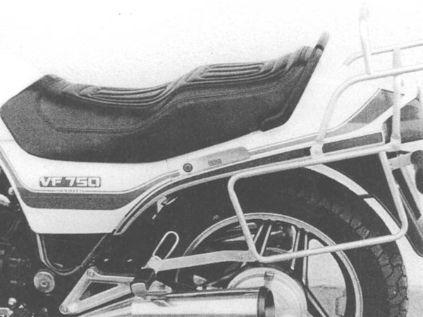 Tubular luggage rack top case carrier black for Honda VF 750 S (82-84) Original Hepco & Becker