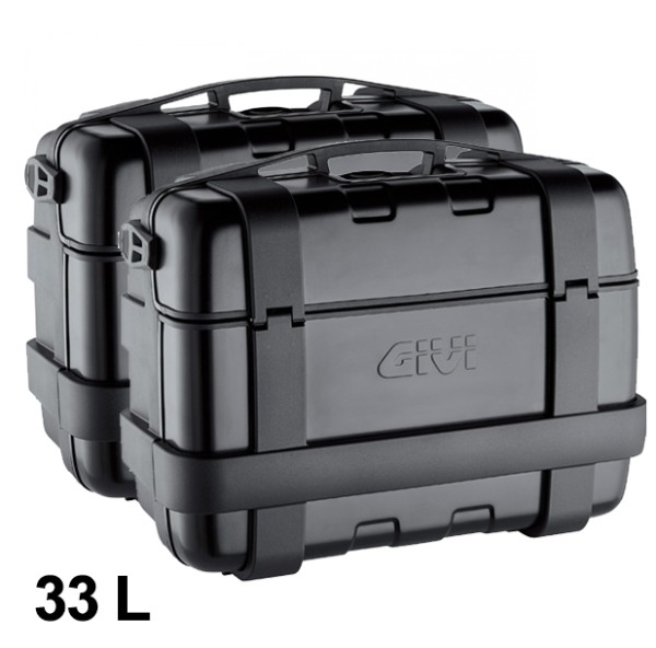 Givi case set Trekker 33L black Monokey