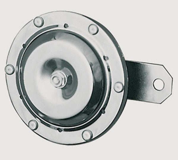 HIGHSIDER smart horn chrome 12 V, 100 mm