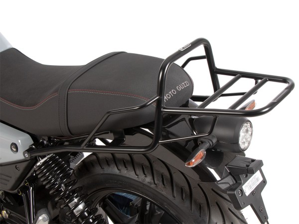 Tubular luggage rack Topcase carrier black for Moto Guzzi V7 850 Stone (25-) Hepco & Becker