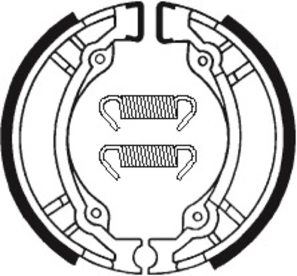 Tecnium Scooter Organic brake shoes - BA188