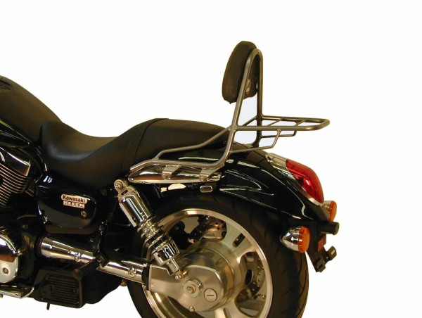 Sissybar with luggage rack chrome for Honda VTX 1800 (01-06) Hepco & Becker