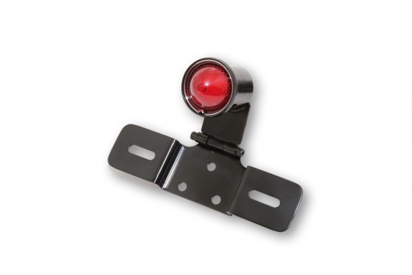 HIGHSIDER smart OLD SCHOOL TYPE 6 LED tail light with adjustable license plate holder