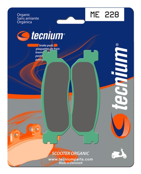 Tecnium Scooter Organic Brake Pads - ME228