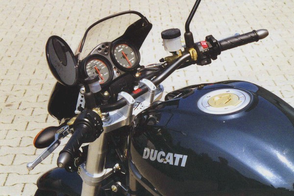 LSL Superbike-Kit mit Teilegutachten für Ducati Monster S4, Typ M4, 2000-2004, silber