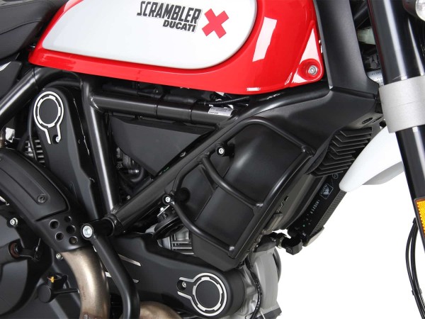 Radiator guard black for Ducati Scrambler 800 (15-18) Hepco & Becker