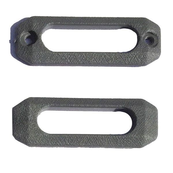Kit 12 plastic parts for luggage carrier eyelets