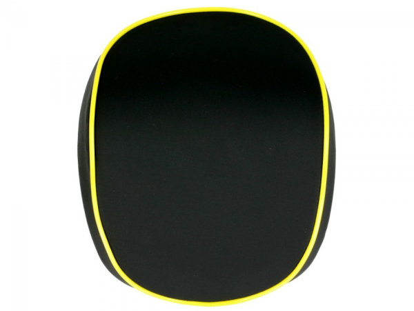 Original backrest for topcase Vespa Elettrica giallo/yellow