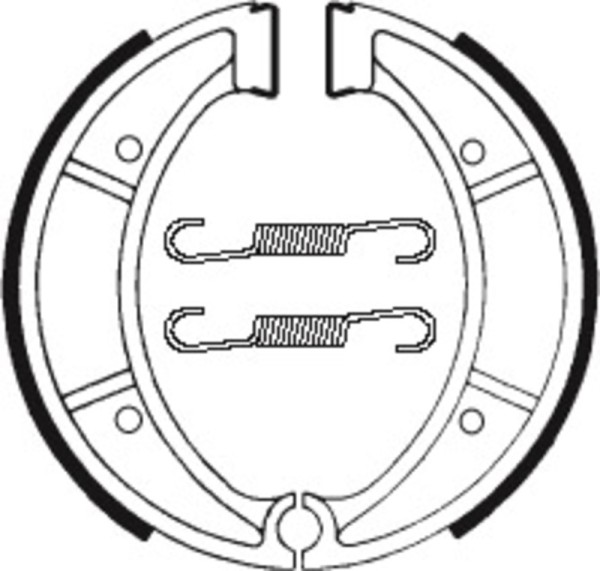 Tecnium Street/Off-Road Organic Brake Pads - BA117