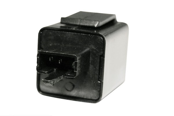 HIGHSIDER smart flasher relay electronic 12 V, narrow 3-way plug with 2 pins