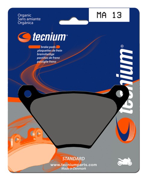 Tecnium Street Organic Brake Pads - MA13