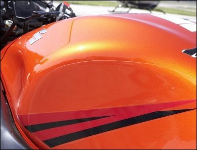 Tank protection film for Suzuki GSX1300R Hayabusa BJ. 2008-2012/ GSX1300R BJ. 2013-2017