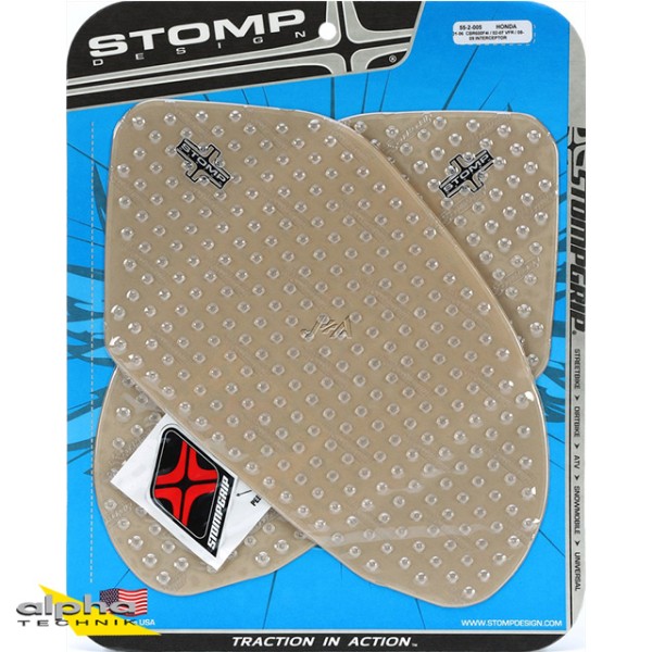 Stompgrip klar, Volcano, für Honda CBR600F, 2000- und VFR800, 2002-2013