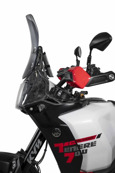 Heavily Tinted Touring Windshield for Yamaha Ténéré 700 World Raid (26-)