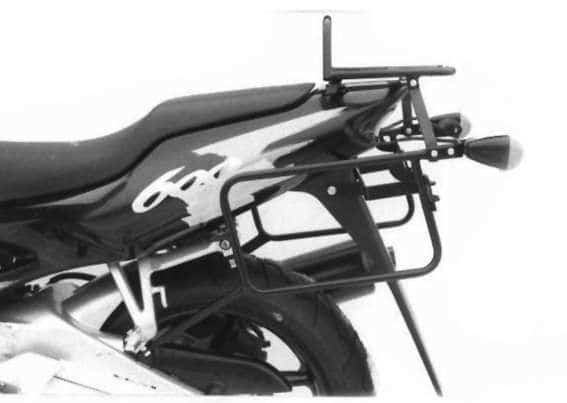 Tubular luggage rack top case carrier black for Honda CBR 600 F (97-98) Hepco & Becker