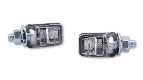 HIGHSIDER smart Picco LED license plate light black (pair)