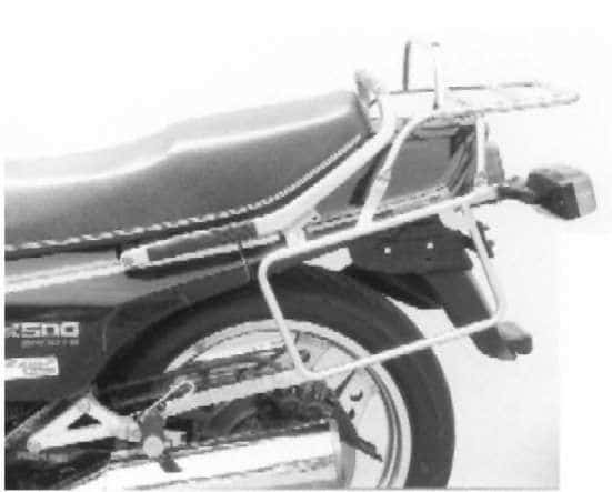 Tubular luggage rack top case carrier and side case carrier for Honda CX 500 Euro/Turbo /CX 650 Euro