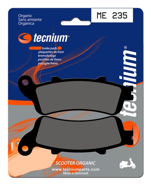 Tecnium Scooter Organic Brake Pads - ME235